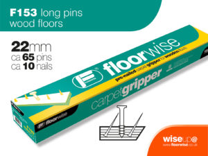 F153 - Pre-nailed Long Pin Carpet Gripper for Wooden Floors