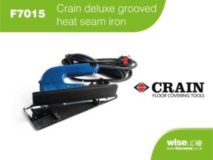 F7015 - Crain Grooved Deluxe Heat Seaming Iron