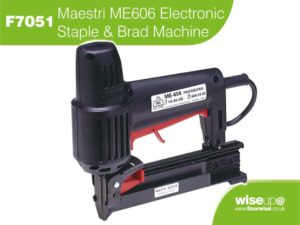 F7051 - Maestri ME606 Electronic Staple & Brad Machine