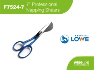 F7524-7 - 7" Professional Napping Shears 3 finger