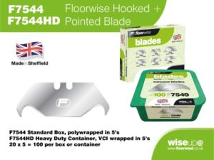 F7544 - Floorwise Hooked & Pointed Blades
