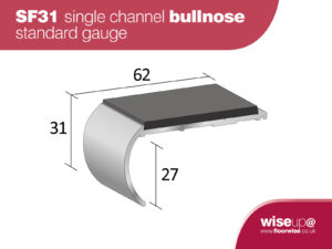 SF31 - Single Channel Bullnose
