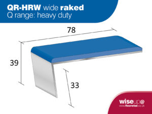 QR-HRW Wide Raked Heavy Duty