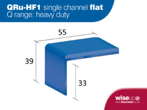 QRu-HF1 Single Channel Flat Heavy Duty